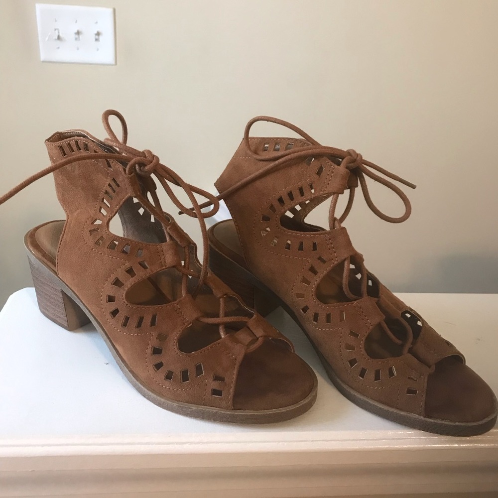 Heeled sandals
